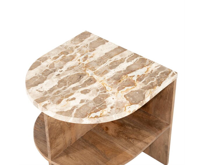 Marwood 44x44cm - natuurlijk | BY-BOO