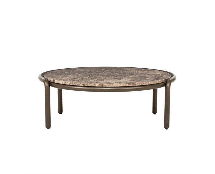 Salontafel Silke 83x86cm - bruin | Eleonora