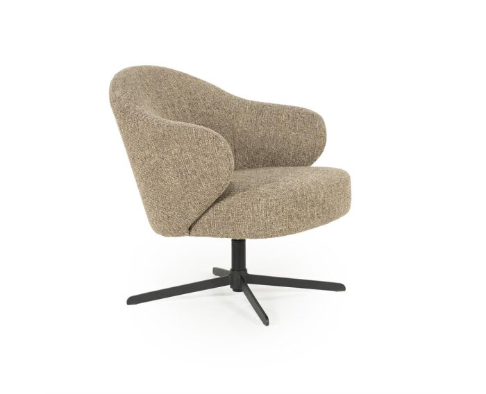 Fauteuil Connor - bruin | Eleonora
