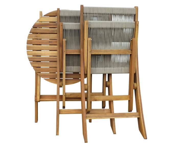 Lanzarote bistro set taupe