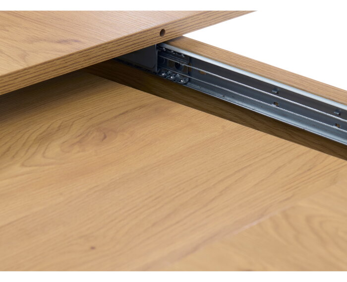 Eettafel Cesura uitschuifbaar eikenhout Ø120-160 cm