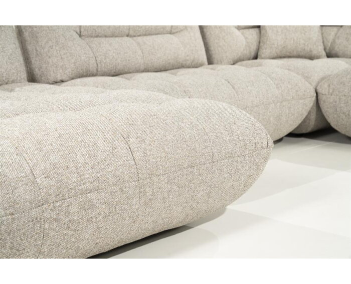 SEVN Esmee modulaire hoekbank Serenity Fossil - 335x245 cm - Zelf samen te stellen