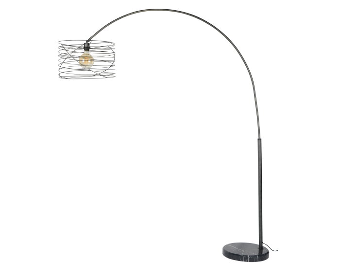 Booglamp &Oslash;45 curl - Charcoal