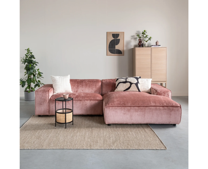 by fonQ Mellow Vloerkleed - Taupe - Rechthoekig - 200 x 300 cm