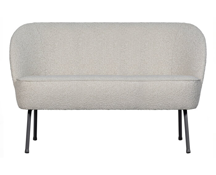 Vogue 2-zits Bankje BouclÉ Naturel - BePureHome