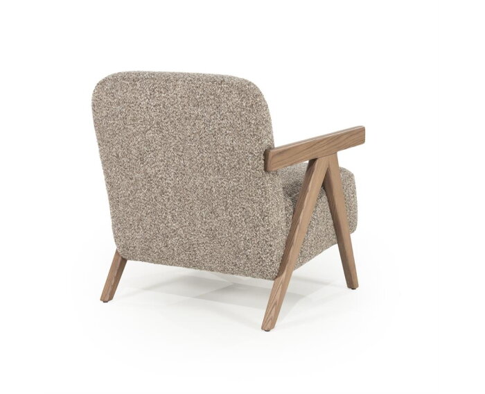 Fauteuil Francis - taupe | Eleonora