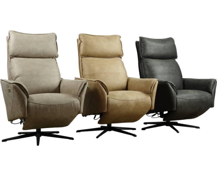 Elektrische relaxfauteuil Toon - Bull Liver 10 - 2 motoren en accu
