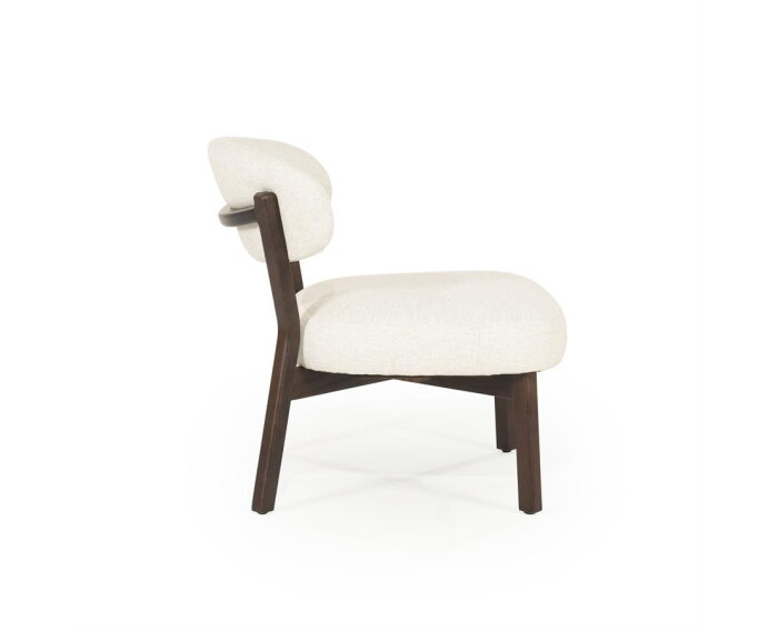 Fauteuil Mikky bruin - beige | Eleonora