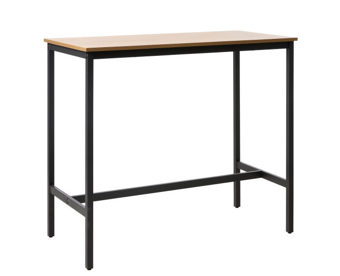 Bartafel Cesura rechthoekig eiken melamine 120x60x105 cm