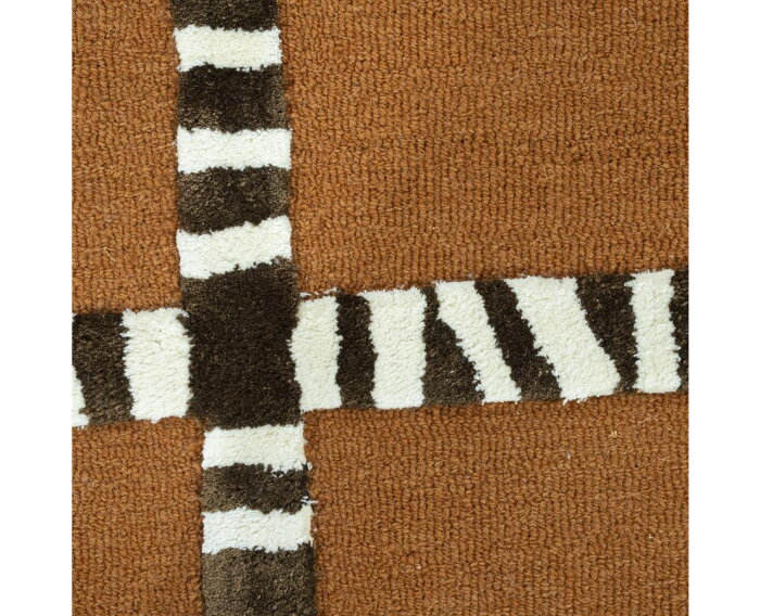 Carpet StripeScape 290x190cm - caramel | BY-BOO