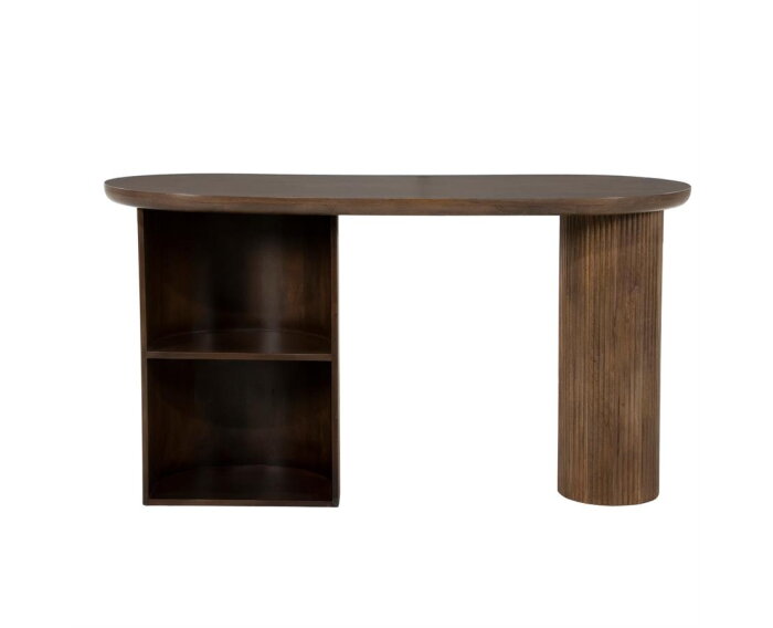 Bureau Mees 140x60cm - bruin | Eleonora