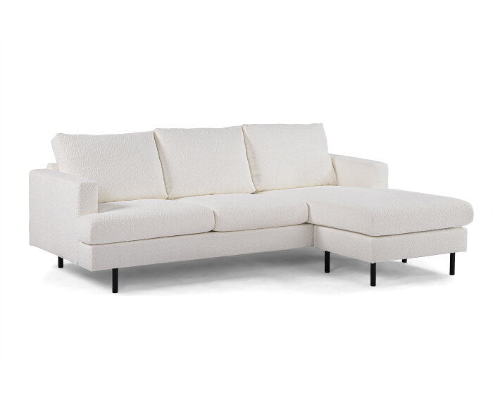 3 seater sofa CL L+R, fabric Abriamo, A920 natural