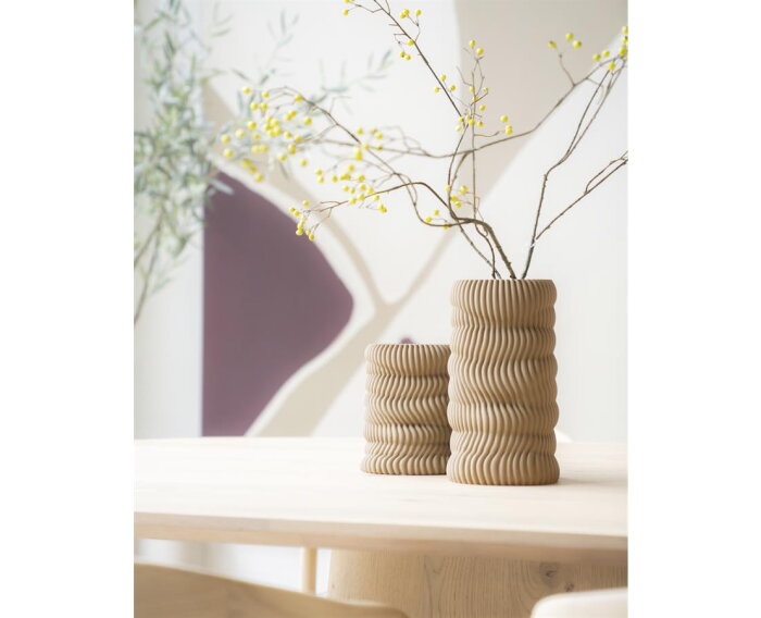 Vase Mae small - beige | BY-BOO