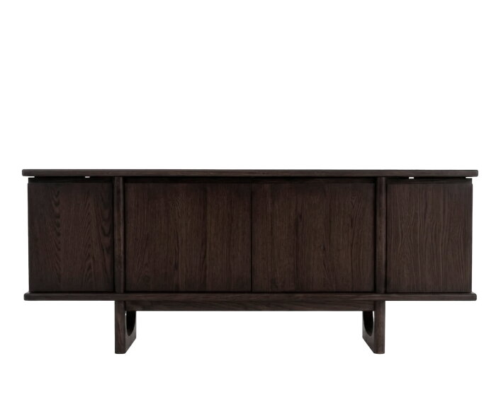 Dressoir FLOW eikenhout 180 cm - Espresso
