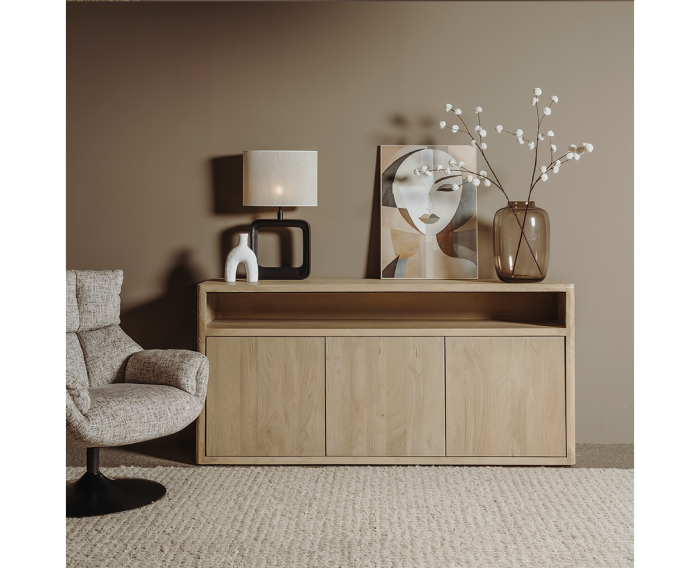 Force Fauteuil - Imo 15 beige-brown (draaibaar)