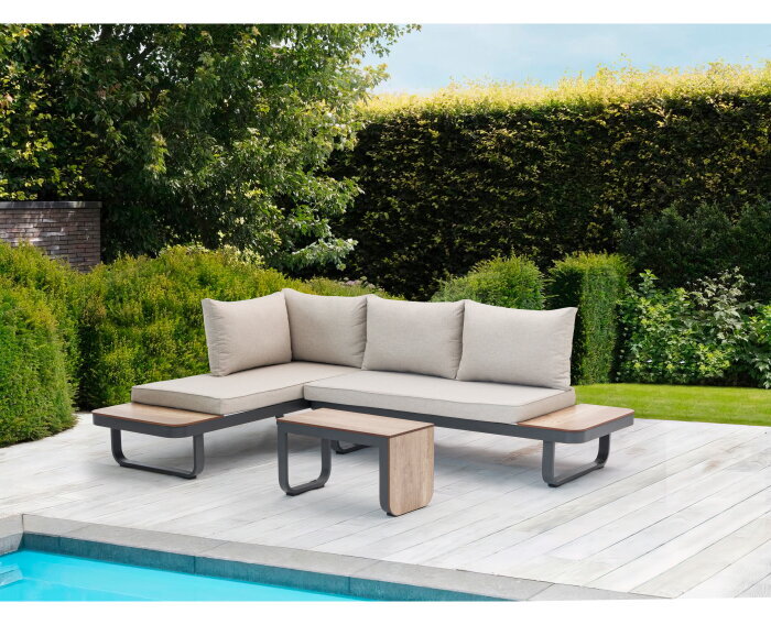 Palmos Loungeset Taupe