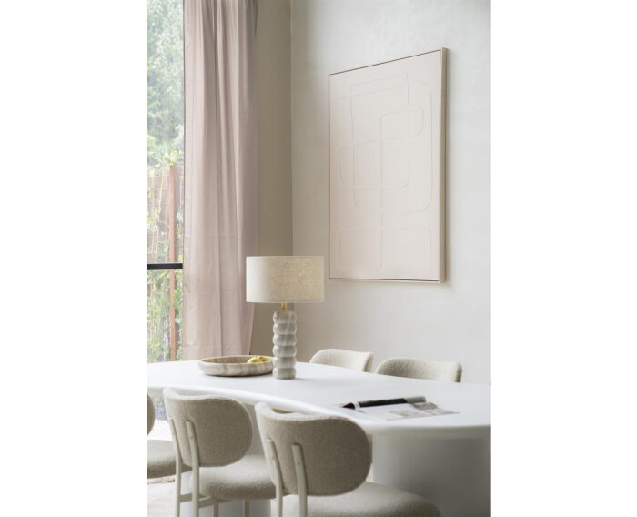 Wanddecoratie Ono - taupe | BY-BOO