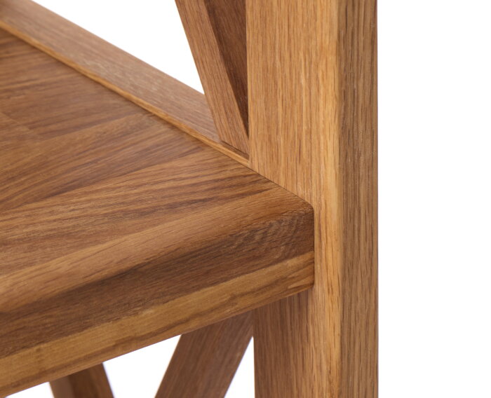 Stellingkast x-shelf eiken 124 cm