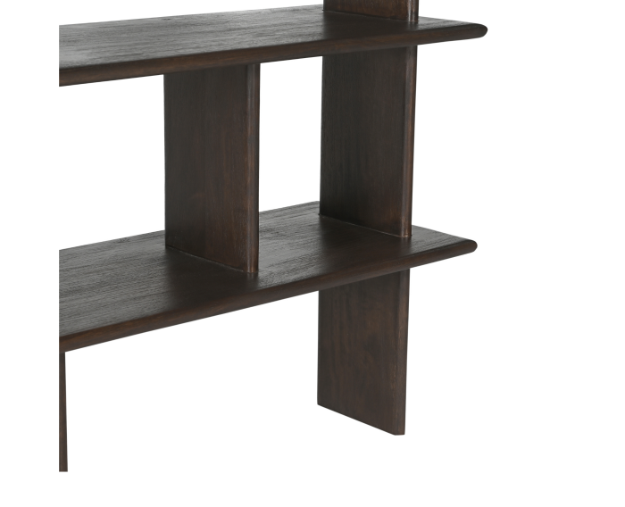 Boekenkast Finn Mangohout Bruin 180 cm
