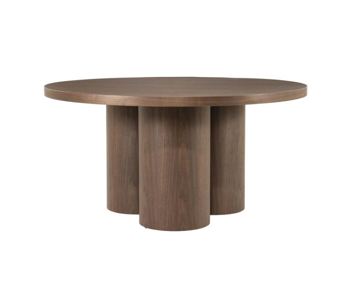 Eettafel Nisa 150x150cm - bruin | Eleonora