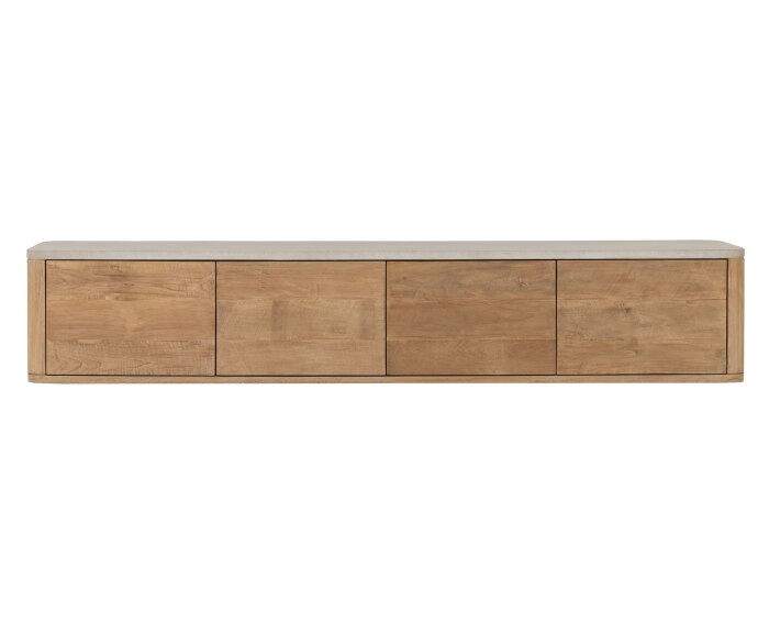 Nova tv meubel large travertin top