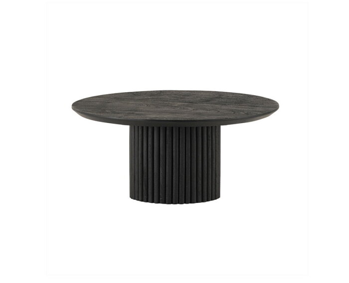 Salontafel Congo rond 90cm Acacia | Black