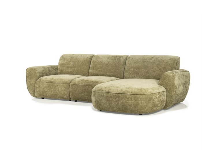 SEVN Roxie modulaire hoekbank - Rhapsody Cedar - 328x160 cm - zelf samen te stellen