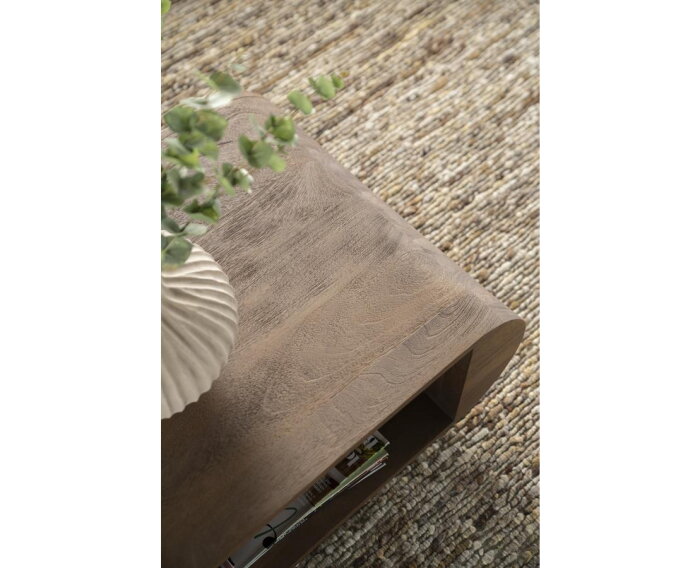 Salontafel King mangohout 130x60cm - bruin | Eleonora