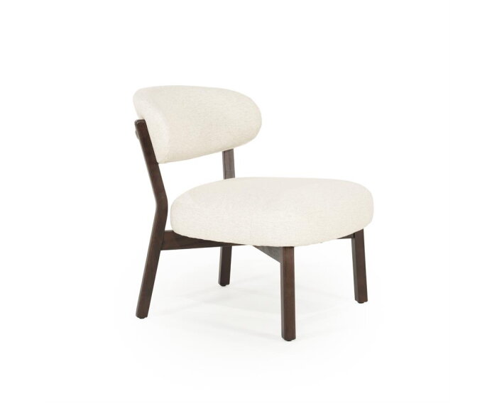 Fauteuil Mikky bruin - beige | Eleonora