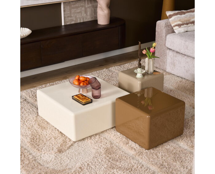 Salontafel Elias | 40 cm | Bruin