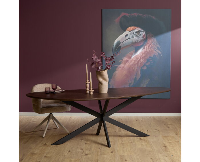 Eettafel Cloud organisch eiken | 180 cm | Bruin