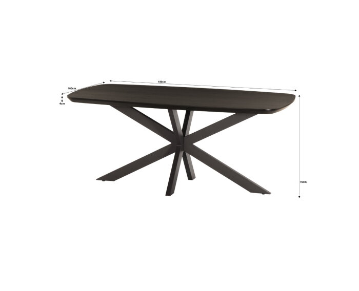 Santino Espresso 180cm