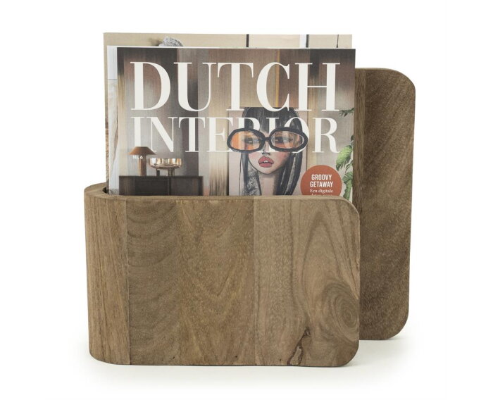 Yomu 29x25cm - brown | BY-BOO