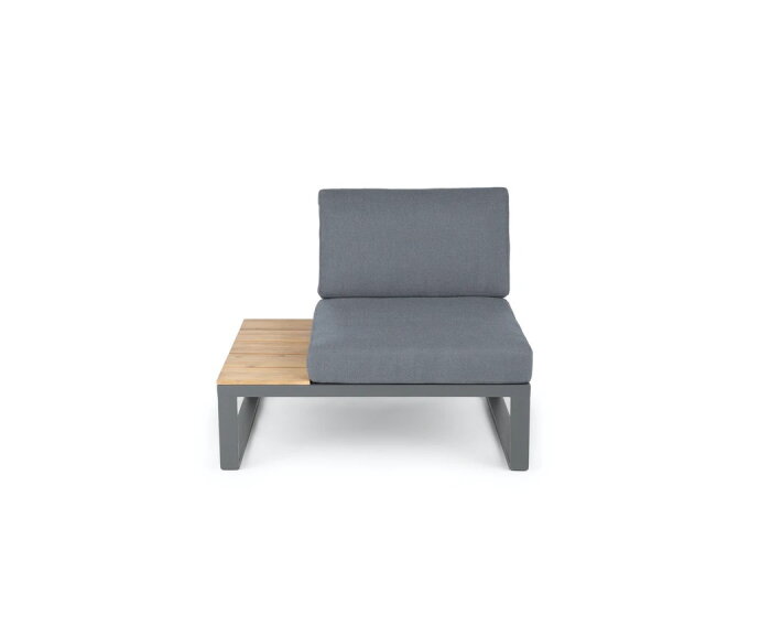 ALBUFEIRA MODULAR LOUNGE CORNER SET  -  ALU ANTHRACITE