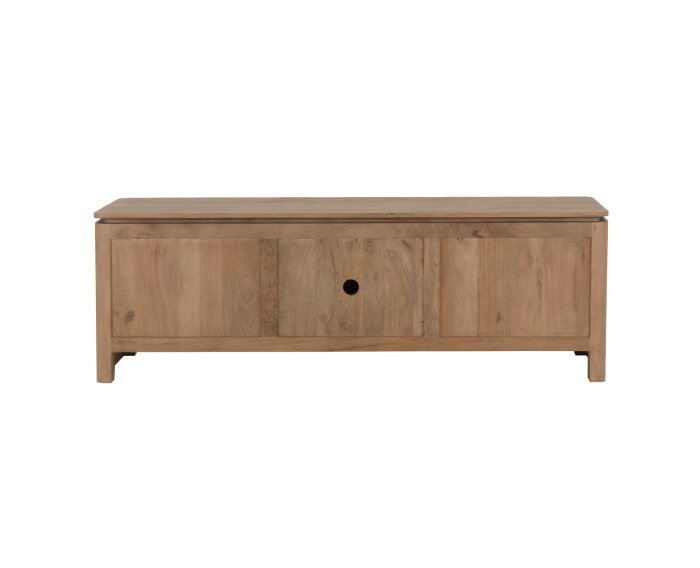 Tv meubel Dallas Naturel Mangohout 165 cm