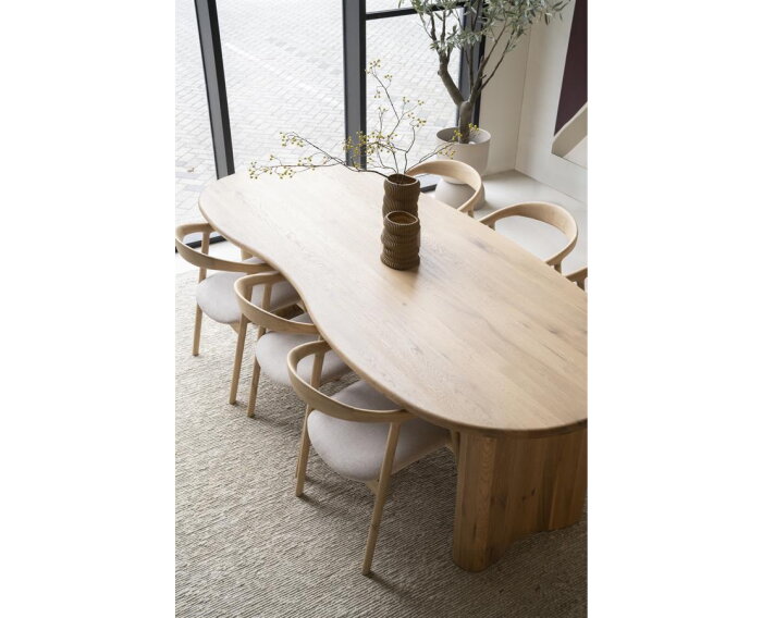 Eettafel Josh 250x110cm - naturel | Eleonora