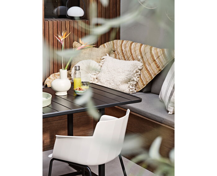 Foppe Eetkamerstoel Outdoor Pp/metaal Mist - WOOOD Exclusive