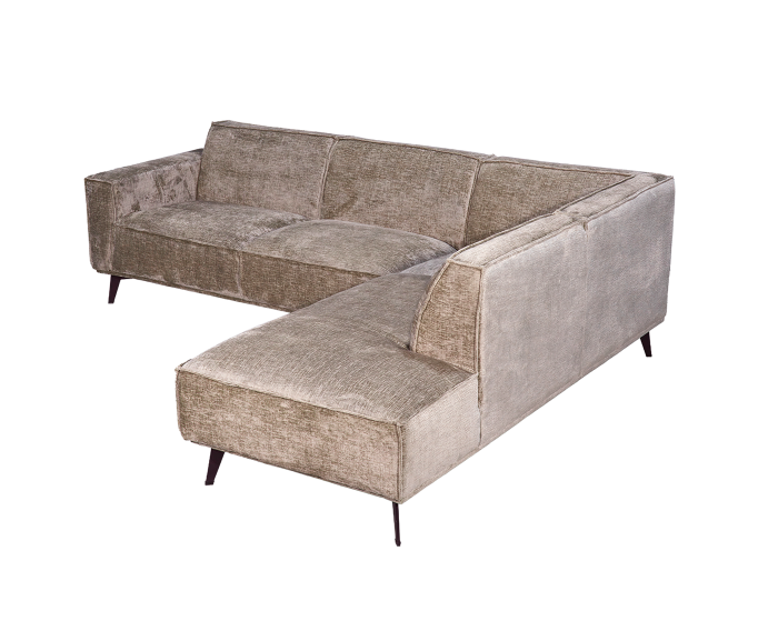 Tower Living Leeds 2 5-AL + Ottoman R - Touch 04 Taupe