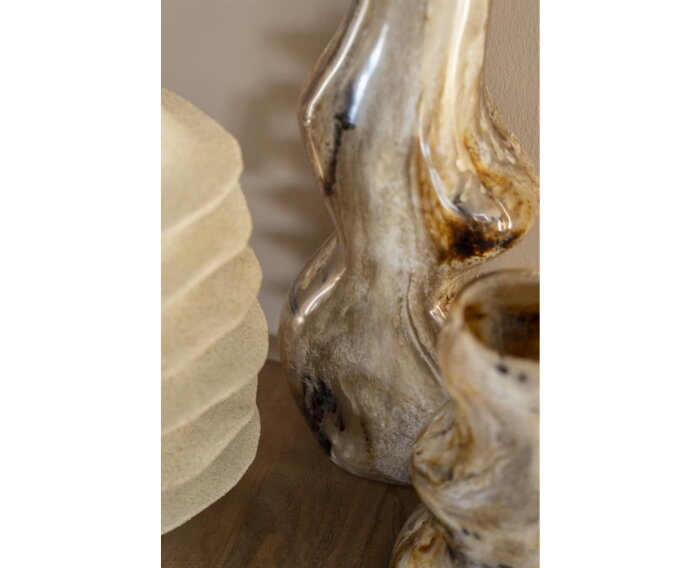 Vase Stonea 3 - bruin | BY-BOO