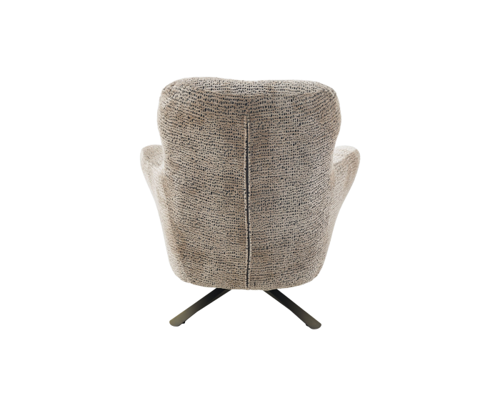 Draaibare Fauteuil Nena Bruin