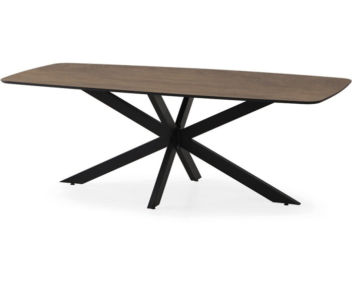 Desdemona eetkamertafel - deens ovaal - 160x95 - Spider leg 141x75 - Europe wood - Unlimited Laminate Collection