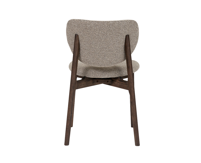 Pimonte Stoel - fabric Sahara 400 espresso - Espresso