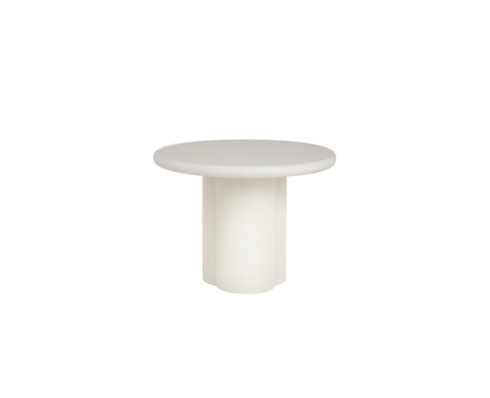 Melzo Bijzettafel rond wit 60 cm
