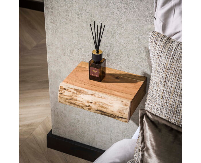 Nachtkastje 1L set/2 tree XS - Massief acacia naturel