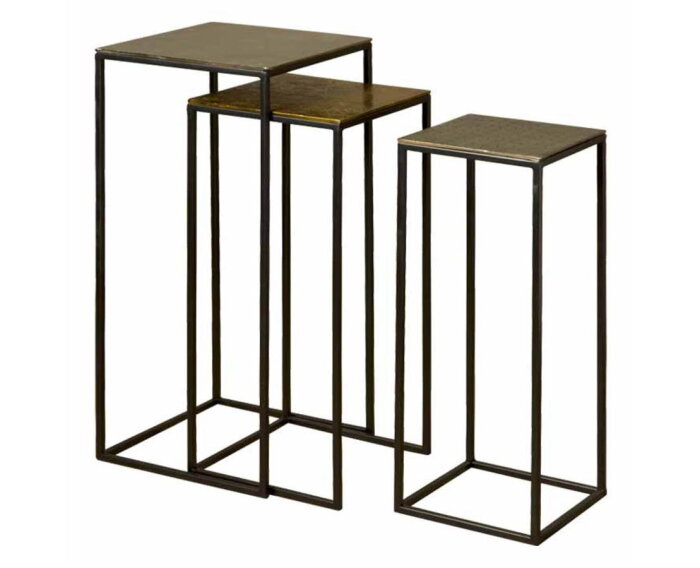 Renew Iron Bijzettafel set vanaf 25 cm