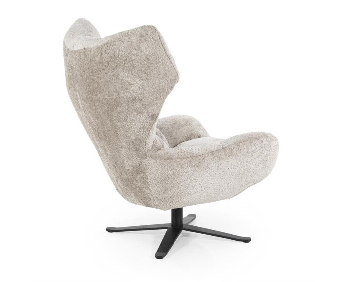 Fauteuil Paulina draaibaar – Luxe designstoel - Taupe | SEVN
