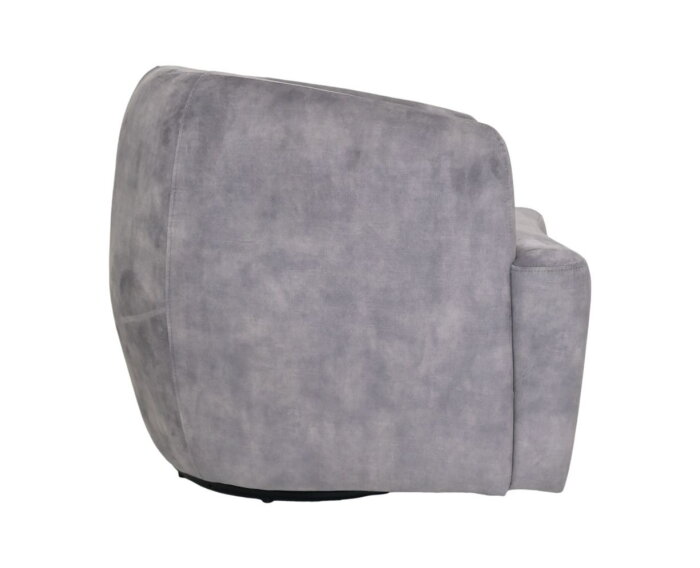 Draai fauteuil Adore velvet - Dolfijn grijs