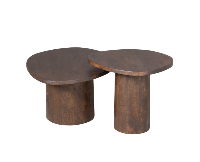 Salontafel Mirre | Brown | Set van 2