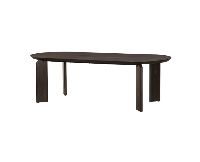 Allure Eetkamertafel donkerbruin 240 cm