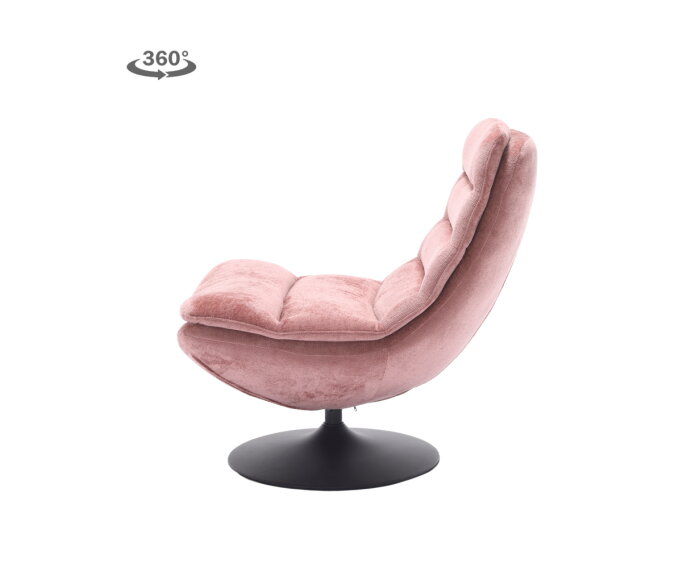 Marano Fauteuil - Harmony 63 peachy pink (draaibaar)